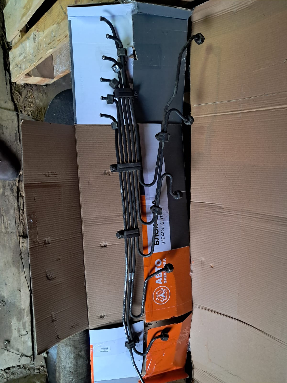 Топливные трубки man tga